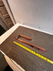 2- Falkon copper colored shoe horns