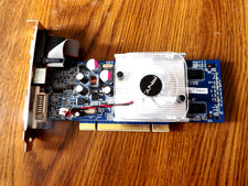 Retro 512MB PCI VGA/DVI/TV Video Card   PNY 8400   XP thru Windows 10   Vintage