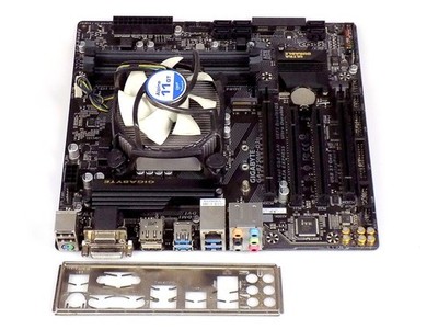 Gigabyte GA-B250M-D3H + Intel Core i5-7400 (4C/4T) - Mainboard CPU Retro Bundle