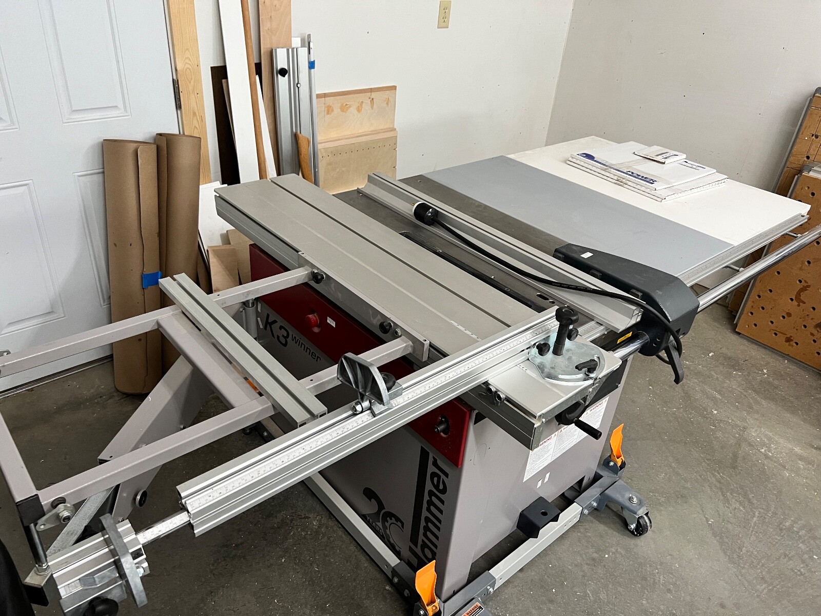 Hammer K3 Winner Sliding Tablesaw Used and in Excellent Condition eBay