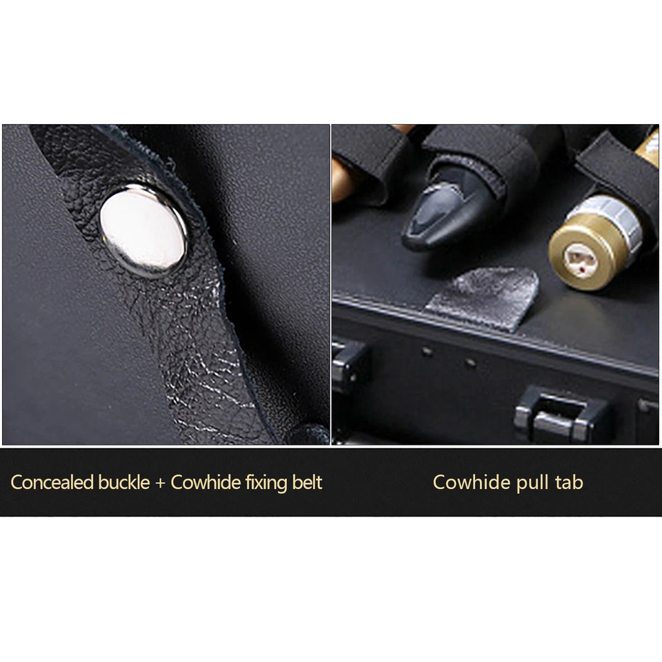 Large Barber Tool Storage Portable Travel Carry Case/Hairdresser's Bag Box USA - Image 4 of 4