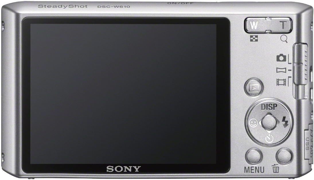 Sony Cyber-shot DSC-W610 14.1MP Digital Camera | 4x Optical Zoom