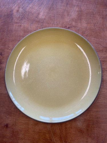 Plato de cena Harker Harkerware EE. UU. AMARILLO AMANECER DORADO 10" 1 ea 5 disponible - Imagen 3 de 5