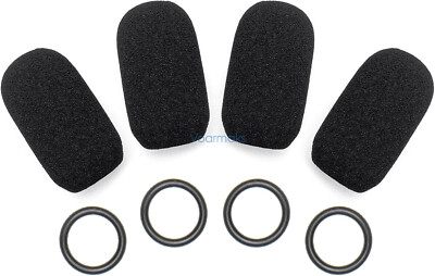 4 Pack Foam Mic Covers For Razer Blackshark Mic,Audeze Maxwell,Astro A50/A40 TR