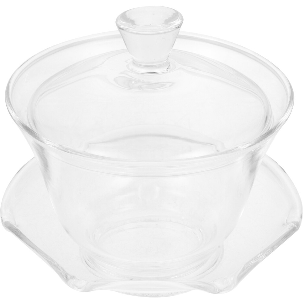 Parfait Cups with Lids Glass Tureen Teacup Classic Easy to Store