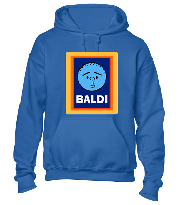 BALDI LUSTIGER HOODY HOODIE WITZ GEBURTSTAGSGESCHENK GLATZE FÜR PAPA OPA EHEMANN