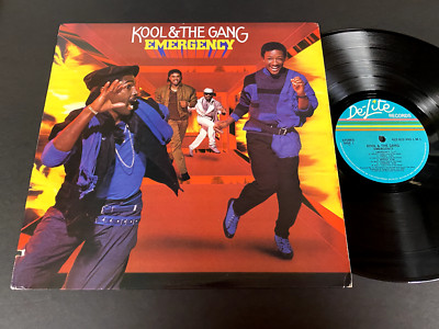 Kool & The Gang: Emergency LP - De-Lite Records 822 943-1 M-1 - Soul