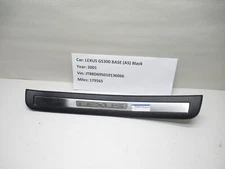 98-05 Lexus GS300 Rear Left Door Panel Scuff Sill Step Plate 67916-30090 OEM