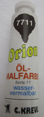 Ölmalfarbe Orion Dunkelbraun 20 ml
