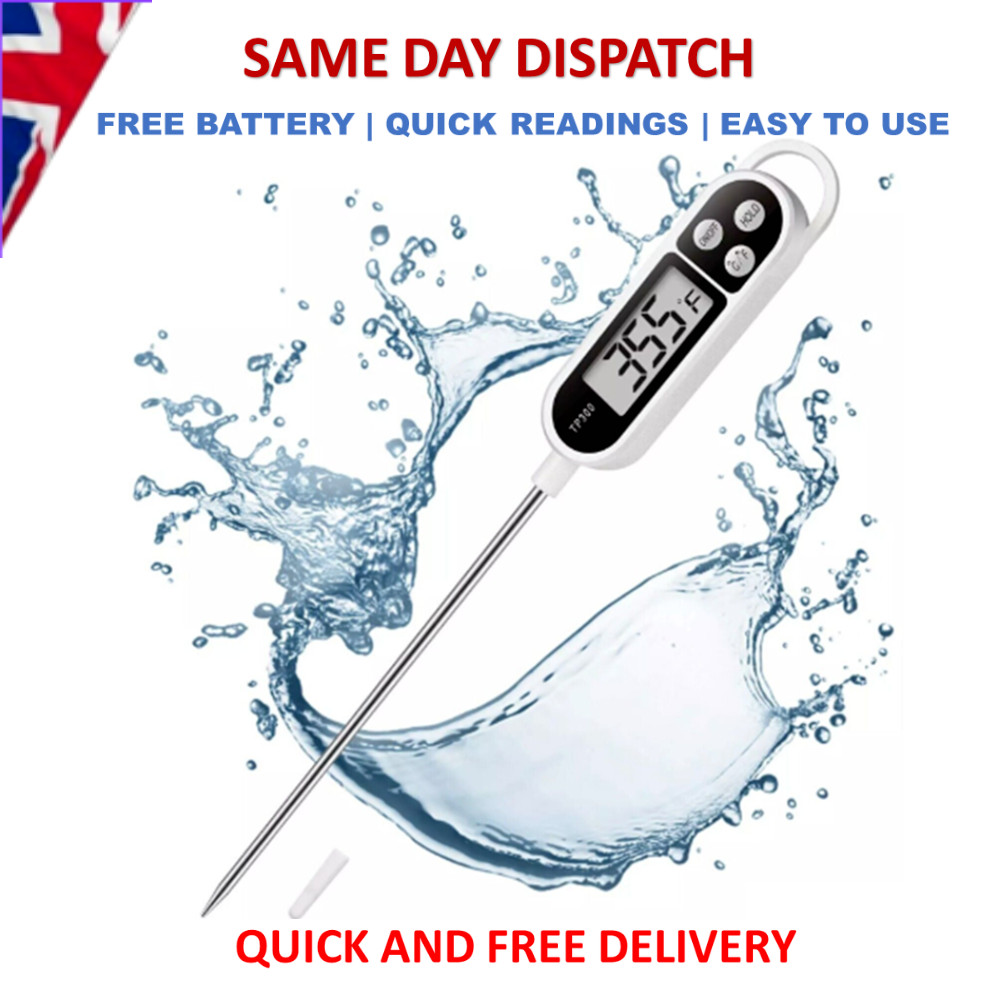 Termómetro de carne sonda digital de alimentos cocina carne barbacoa cocina temperatura pavo