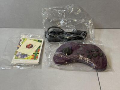 PS sega saturn controller Vampire Darkstalkers SS PS1 PS2 purple