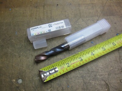 Walter Titex Extreme Plus A3289DPL-14 14mm thru coolant carbide drill TiAlN 140*