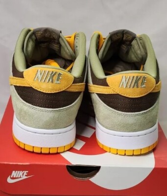 Nike Dunk Low SE | MENS SIZE 11.5 | Dusty Olive Pro Gold Ugly