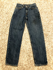 Vintage Levis 550 Jeans Mens 31x32 Blue Tapered Red Tab USA Y2K 2001 Paper Tag