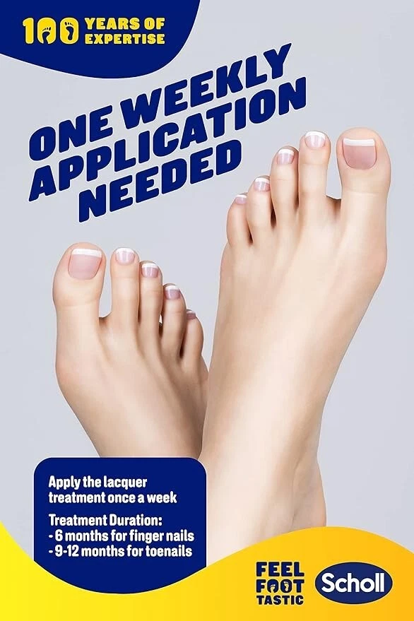 Schollmed Once Weekly Fungal Nail Treatment Clinically Proven With Amorolfine - Image 3 of 4