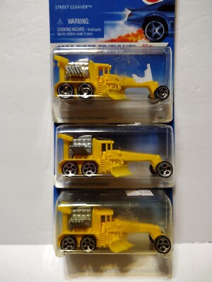 Hot Wheels 3ea 1996 First Additions, 3 Different Wheel & Motor Variations, Rare 