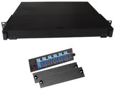 Fiber Rackmount Panel Front Panel Covered 6 SC SM