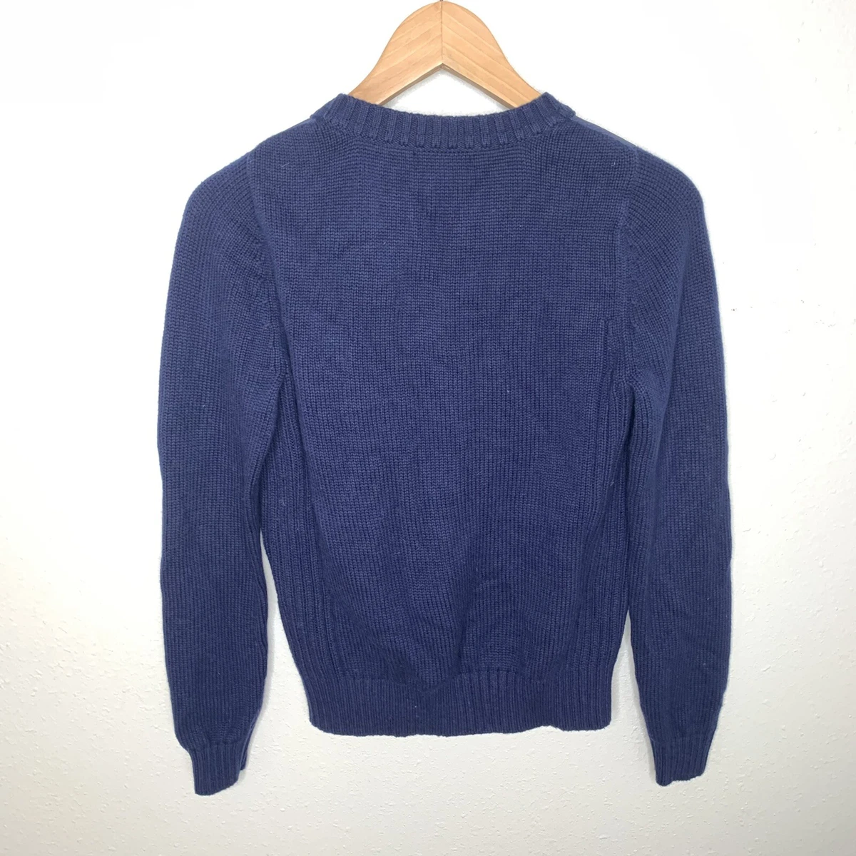 Lands end top merino wool sweater