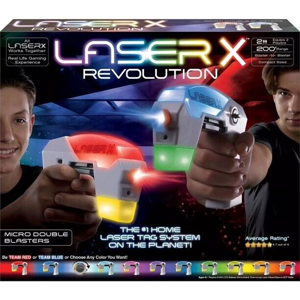 Lazer Tag Team Ops Deluxe 2 Player System