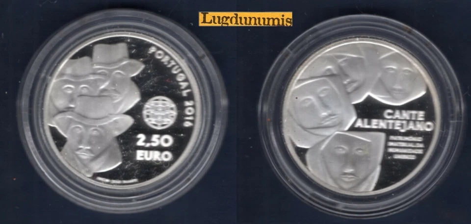 Portugal 2016 2,5 Euro Le Chant Choral de l'Alentejo BE 2500 Exemplaires - Photo 1/1