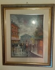 Quadro Dipinto Olio Su Tela Giovanni Lecci in arte Giole 