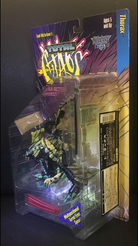 Total Chaos Figur Thorax Serie 1 Mc Farlane Toys Spawn Neu OVP MOSC repaint MOC - Bild 3 von 7