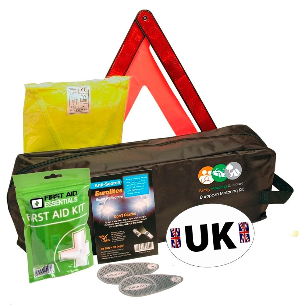 Driving in France Europe European Travel Motoring Car Vehicle Kit