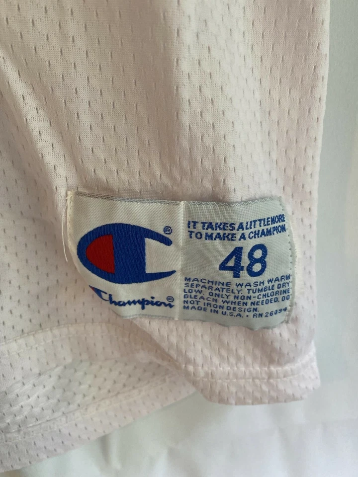 Camiseta deportiva vintage de los Dallas Cowboys #8 Troy Aikman Champion para hombre talla 48 hecha en EE. UU. Foto 3 de 4