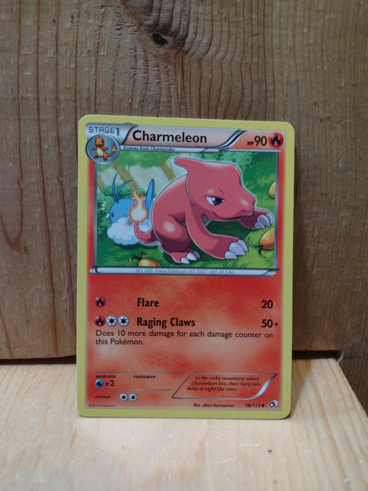 Pokemon Card 2013 Charmeleon 18/113 
