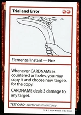 MTG Trial and Error (68/124) Mystery Booster Playtest Cards 2021 LP