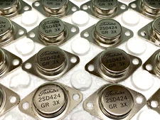 4 Pairs | Toshiba 2SB554 + 2SD424 PNP + NPN Transistors | FREE US Shipping