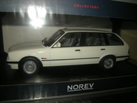 1:18 Norev Bmw 325I Touring 1992 E30 White/Weiss In Ovp Limited Edition