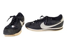 Nike Cortez OG Basic 819720-011 Men's Size 8.5 Black/White Nylon Suede Kendrick