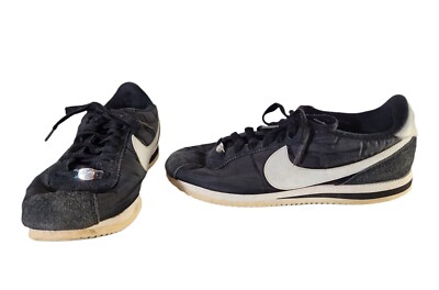 Nike Cortez OG Basic 819720-011 Men's Size 8.5 Black/White Nylon Suede Kendrick