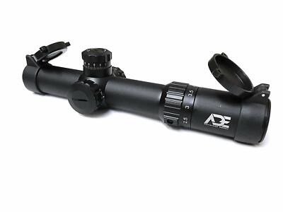 Ade Advanced Optics Gen2 30mm 1-4x24 Rifle Scope with Illuminated Mil ...