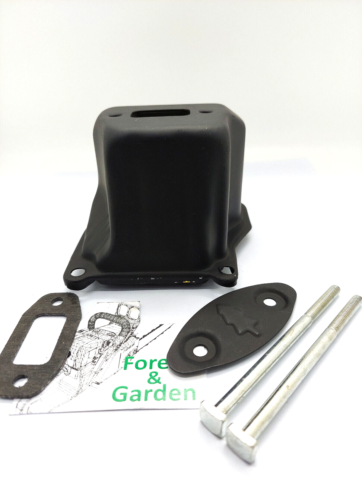 MUFFLER EXHAUST SET FOR 4500 5200 5800 CHINESE CHAINSAW MT9999 TARUS B