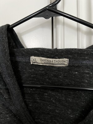 Pantalon Threads 4 Thought Homme Taille XL - Gris - Neuf Avec étiquettes