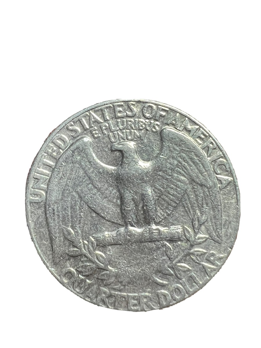 1974 D Washington Quarter ERROR EAGLE LEG MISSING KM 164.a VF RARE
