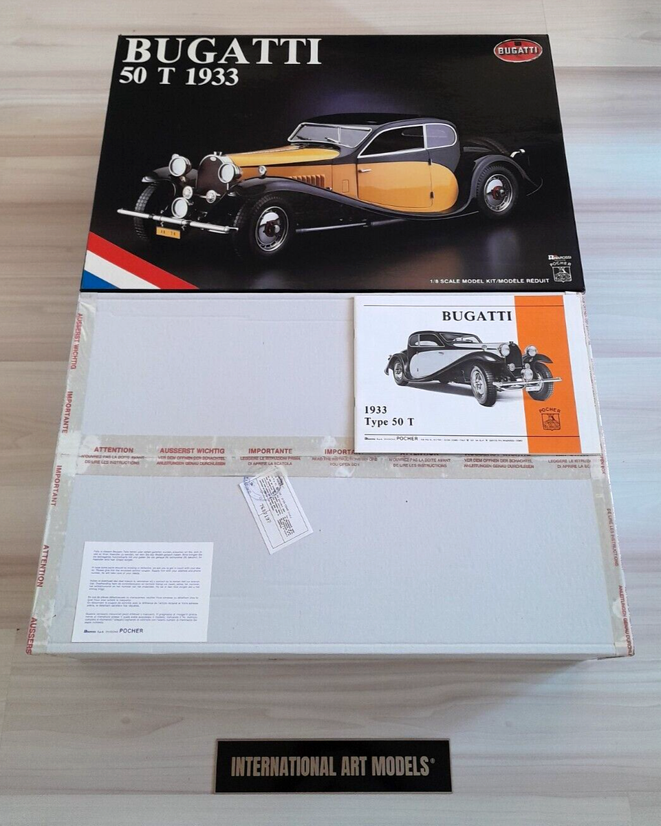 Bugatti 50 T 1933 | Pocher 1:8 scale | NEVER OPENED