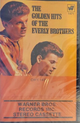 Everly Brothers Golden Hits Cassette Warner CWX 1471 *NEW/SEALED/NOS/VINTAGE*