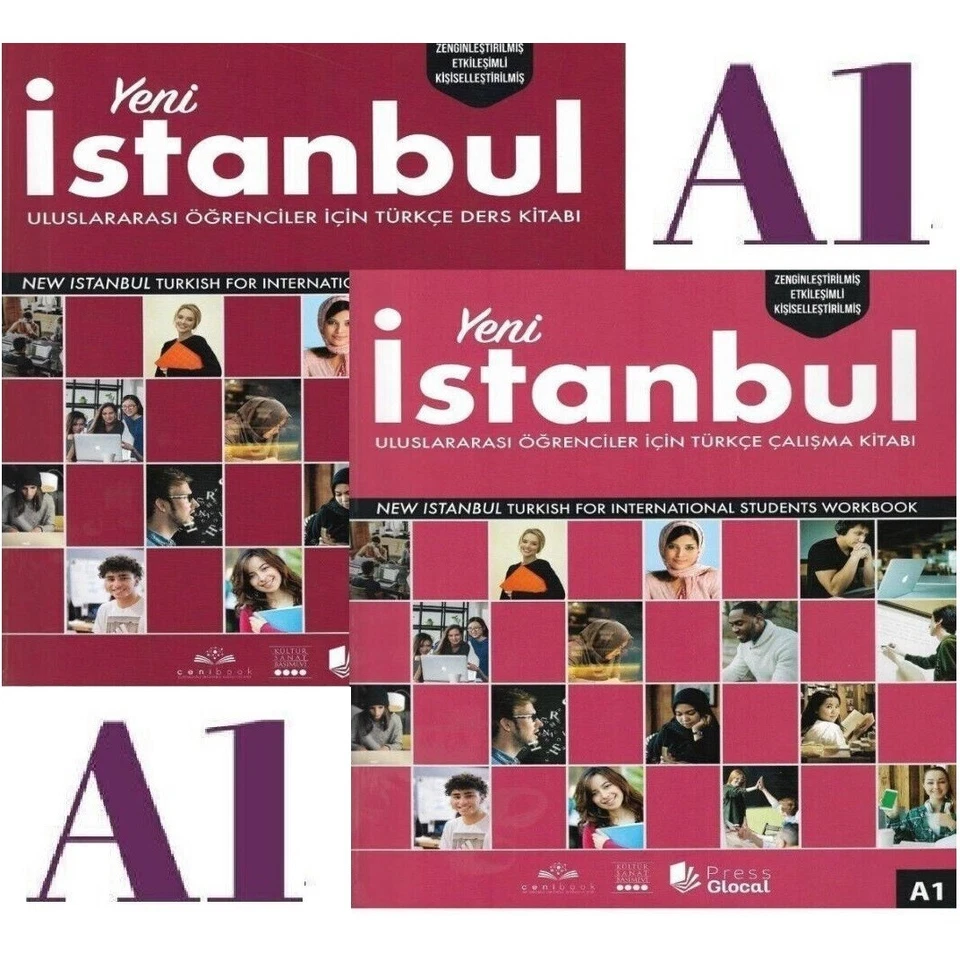 New istanbul Turkish Book For Beginner Foreigners A1 Level with Online QR Code - Image 3 of 4