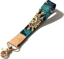 wrist key lanyard, Bohemian key chain wristlet hand lanyard key wrist Cute Sun