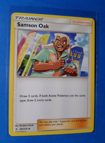 3x Samson Oak 185/214 Pokemon card Unbroken Bonds uncommon NM - Picture 2 of 2