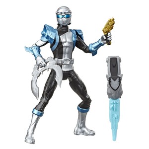 Hasbro Power Rangers Beast Morphers Silver Ranger 630509814145 | eBay