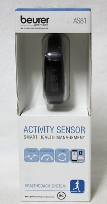 Beurer AS81 Bluetooth Activity Sensor - Black