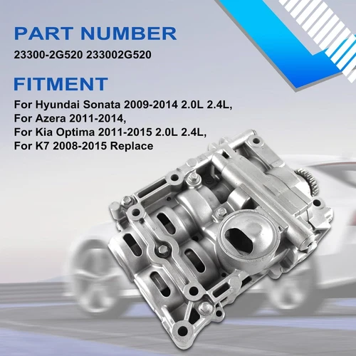 233002G520 For Kia Optima Sorento 2.4L 2012-2015 Shaft Balance Oil Pump  - Picture 3 of 12
