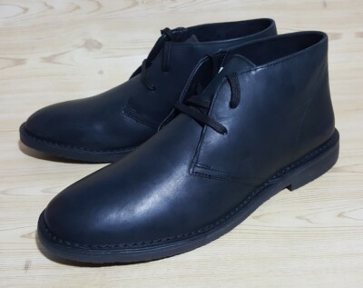 American Eagle Black Leather Chukka Boots 12 M American Eagle Boots Mens | eBay main image 2