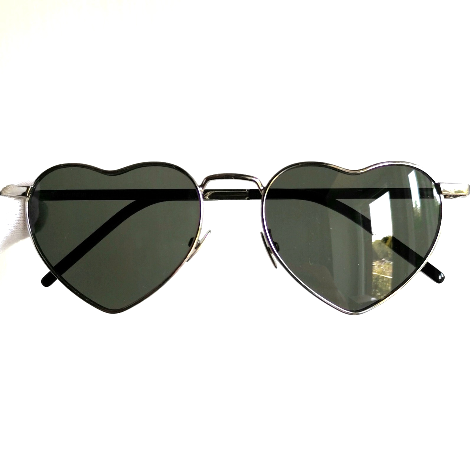 occhiali da sole SAINT LAURENT SL301 LouLou Heart cuore sunglasses Yves Ysl 002