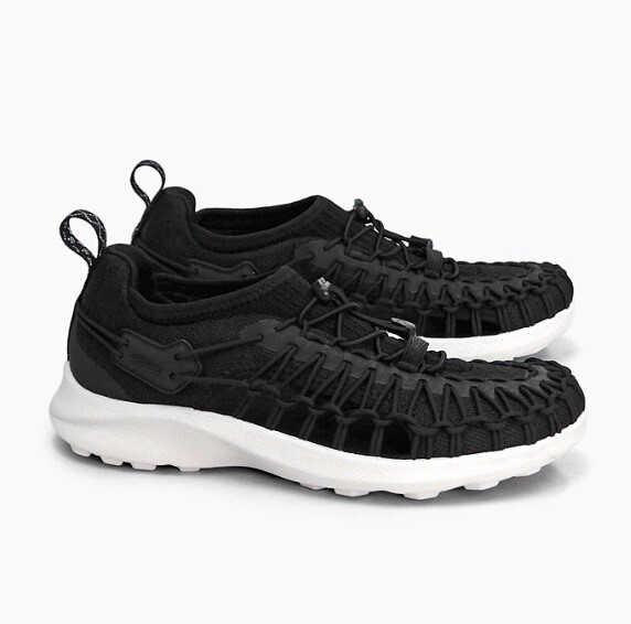 Scarpe Keen Donna UNEEK SNK Sneakers Nero Stella Bianco 1022413 Taglia 11 NUOVE