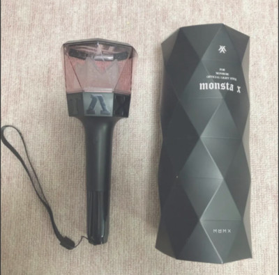 Used MONSTA X Official Light Stick Ver.1 Pen Light Monbebe K-POP